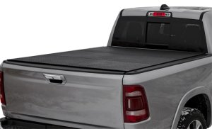 Dodge Ram 1500 Tonneau Cover - Access - LOMAX Professional Series Tri-Fold - Black Diamond - `19-`27 Dodge Ram 1500 Tonneau Cover - Access - LOMAX Professional Series Tri-Fold - Black Diamond - `19-`27