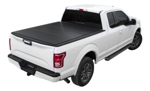 Toyota Tundra Tonneau Cover - Access - LOMAX Hard Tri-Fold Cover - Matte Black - `22-`27