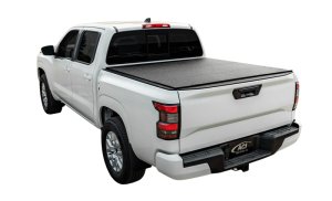 Nissan Frontier Tonneau Cover - Access - LOMAX Tri-Fold - Black - `22-`27 Nissan Frontier Tonneau Cover - Access - LOMAX Tri-Fold - Black - `22-`27