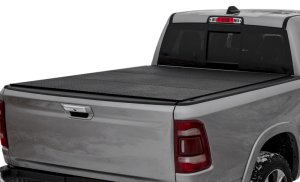 Ram 1500 Tonneau Cover - Access - LOMAX Hard Tri-Fold - Black Diamond - `09-`18