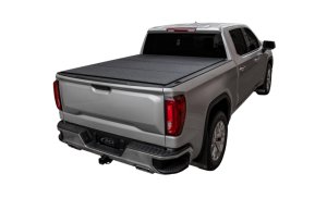Toyota Tundra Tonneau Cover - Access - LOMAX Hard Tri-Fold - Black Diamond - `07-`21