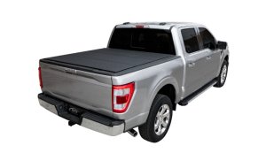 Toyota Tundra Tonneau Cover - Access - Tri-Fold, Black Diamond Mist - Textured Matte Black - `07-`17