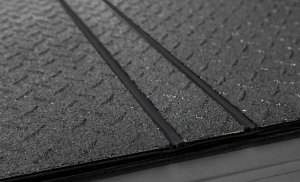 GMC 1500 Hard Tri-Fold Tonneau Cover - Access - LOMAX Stance - Black Diamond Mist - `07-`13 GMC 1500 Hard Tri-Fold Tonneau Cover - Access - LOMAX Stance - Black Diamond Mist - `07-`13