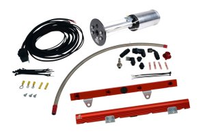 Chevrolet Corvette Fuel System - Aeromotive - A1000/LS1 Rails/Wire Kit/Fittings - `03-`13