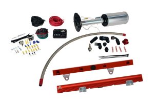 Chevrolet Corvette Fuel System - Aeromotive - Stealth Eliminator + LS1 Rails + PSC - `03-`13