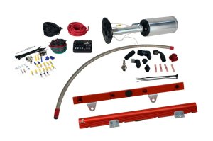 Chevrolet Corvette Fuel System - Aeromotive - Stealth Eliminator + LS1 Rails + PSC - `03-`13