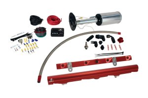 Chevrolet Corvette Fuel System - Aeromotive - Eliminator/LS2 Rails/PSC - `03-`13