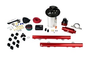 Ford Mustang GT Fuel Pump System - Aeromotive - Stealth A1000 Street w/Fuel Rails - `10-`13