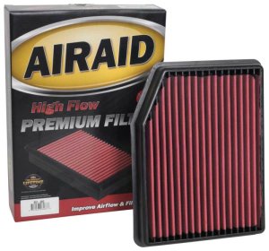 Chevrolet Silverado 1500 Drop In Air Filter - Airaid - Direct-Fit Replacement - `19-`27 Chevrolet Silverado 1500 Drop In Air Filter - Airaid - Direct-Fit Replacement - `19-`27