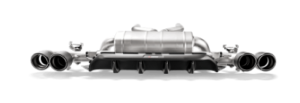 BMW M5 Rear Diffuser - Akrapovic - Carbon Fiber - Matte - `18-`27