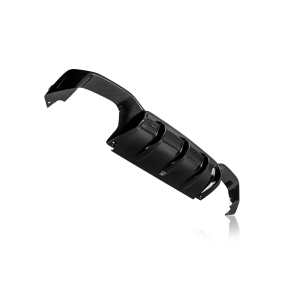 BMW X4 Rear Carbon Fiber Diffuser - Akrapovic - High Gloss - `19-`27