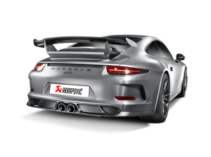 Porsche 911 GT3 Performance Exhaust - Akrapovic - Slip-On Line - Titanium - `14-`17
