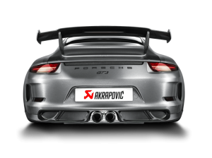 Porsche 911 GT3 Performance Exhaust - Akrapovic - Slip-On Line - Titanium - `14-`17