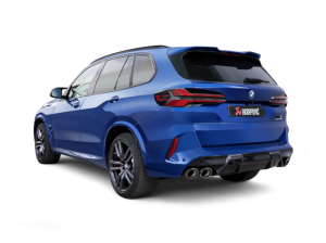 BMW X5M Performance Exhaust - Akrapovic - Slip-On Line - Titanium with Carbon Fiber Tips - `24-`27
