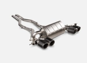 BMW M4 Performance Exhaust - Akrapovic - Slip-On Line (Titanium) - Titanium - `21-`27