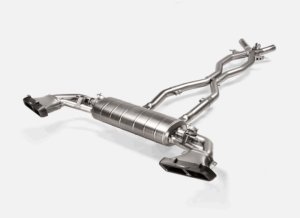 Mercedes-Benz GLE 63S Coupe Performance Exhaust - Akrapovic - Evo Cat Back - Evolution Line - Titanium - `20-`27