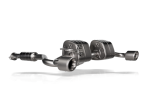 Toyota Yaris Performance Exhaust - Akrapovic - Slip-On Line - Titanium - `24-`27