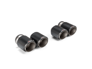BMW M4 Performance Exhaust - Akrapovic - Classic Carbon Design Tail Pipe Set - Carbon - `21-`27