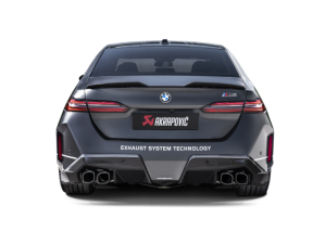 BMW M5 Rear Trunk Lip - Akrapovic - Titanium - Carbon Fiber - `24-`27