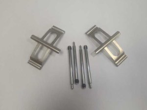 Ford Raptor Brake Hardware - Rear - Alcon - Pad Retainer Kit - `10-`27 Ford Raptor Brake Hardware - Rear - Alcon - Pad Retainer Kit - `10-`27