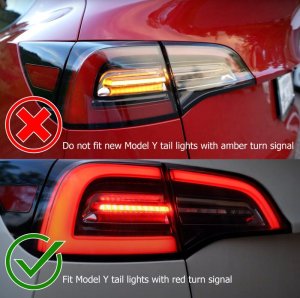Tesla Model 3 Tail Lights - Rear - AlphaRex - PRO-Series - Jet Black - `17-`22 Tesla Model 3 Tail Lights - Rear - AlphaRex - PRO-Series - Jet Black - `17-`22