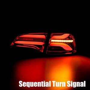 Tesla Model Y Tail Lights - AlphaRex - PRO-Series LED - Jet Black - `20-`22 Tesla Model Y Tail Lights - AlphaRex - PRO-Series LED - Jet Black - `20-`22