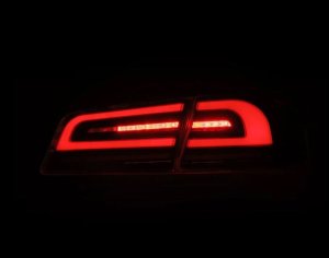 Tesla Model S Tail Lights - AlphaRex - LUXX-Series - Black - `12-`21 Tesla Model S Tail Lights - AlphaRex - LUXX-Series - Black - `12-`21