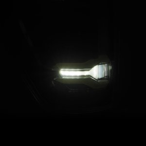 Ford F150 Tail Lights - AlphaRex - LUXX LED - Alpha Black - `24-`25
