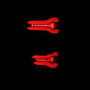 Ford F150 Tail Lights - AlphaRex - LUXX LED - Alpha Black - `24-`25