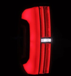Toyota Tundra Tail Lights - AlphaRex - NOVA Series - Black Red - `14-`21