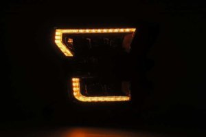 Ford Raptor Headlights - AlphaRex - NOVA LED Plank Style - Matte Black - `17-`20 Ford Raptor Headlights - AlphaRex - NOVA LED Plank Style - Matte Black - `17-`20