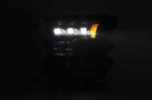 Ford Raptor Headlights - AlphaRex - NOVA LED Proj Plank Style - Alpha Black - `17-`20 Ford Raptor Headlights - AlphaRex - NOVA LED Proj Plank Style - Alpha Black - `17-`20