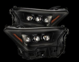 Toyota Tacoma Headlights - AlphaRex - NOVA-Series Projector - Alpha-Black - `24-`27