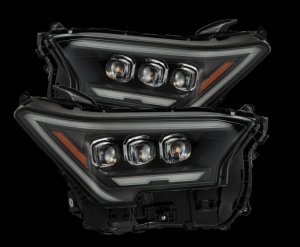 Toyota Tacoma Headlights - AlphaRex - NOVA-Series Projector - Black - `24-`27