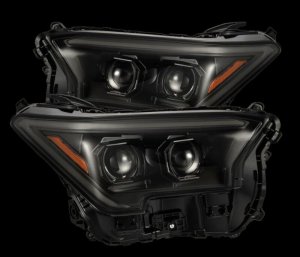 Toyota Tacoma Headlights - AlphaRex - LUXX-Series Projector - Alpha Black - `24-`27
