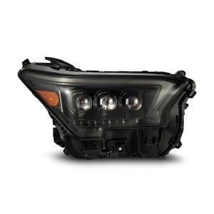Toyota Tacoma Headlights - AlphaRex - NOVA-Series LED Proj Alpha-Blk w/Actv Light & Seq. Sig + DRL - `24-`27