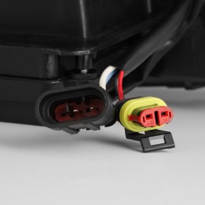 Toyota Tacoma Headlights - AlphaRex - NOVA-Series LED Proj Alpha-Blk w/Actv Light & Seq. Sig + DRL - `24-`27