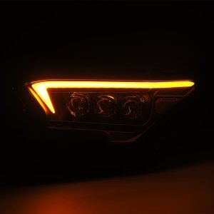 Toyota Tacoma Headlights - AlphaRex - NOVA-Series LED Proj with Actv Light & Seq. Sig + DRL - Black - `23-`27 Toyota Tacoma Headlights - AlphaRex - NOVA-Series LED Proj with Actv Light & Seq. Sig + DRL - Black - `23-`27