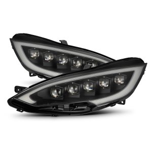 Tesla Model S Headlights - AlphaRex - NOVA-Series LED Projector - Black - `12-`21 Tesla Model S Headlights - AlphaRex - NOVA-Series LED Projector - Black - `12-`21