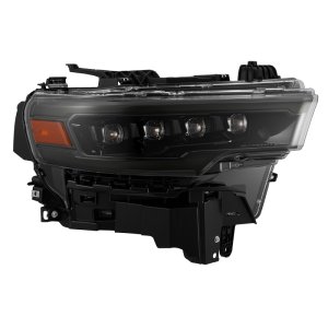 Dodge Ram 1500 Headlights - AlphaRex - NOVA LED Proj - Alpha-Black - `25-`26