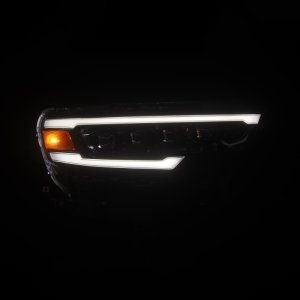 Dodge Ram 1500 Headlights - AlphaRex - NOVA LED Proj - Alpha-Black - `25-`26