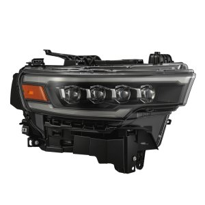 Dodge Ram 1500 Headlights - AlphaRex - NOVA LED Proj Headlights with Activ Lit/Seq Signal/Switchbk DRL - Black - `25-`26 Dodge Ram 1500 Headlights - AlphaRex - NOVA LED Proj Headlights with Activ Lit/Seq Signal/Switchbk DRL - Black - `25-`26