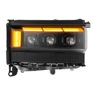 Toyota Land Cruiser 250 Headlights - AlphaRex - NOVA LED Proj Alpha w/Activ Light/Seq Signal/Switchback - Black - `24-`26 Toyota Land Cruiser 250 Headlights - AlphaRex - NOVA LED Proj Alpha w/Activ Light/Seq Signal/Switchback - Black - `24-`26