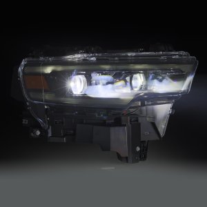 Ram 1500 Headlights - AlphaRex - Luxx LED Proj - Alpha Black - `25-`26 Ram 1500 Headlights - AlphaRex - Luxx LED Proj - Alpha Black - `25-`26
