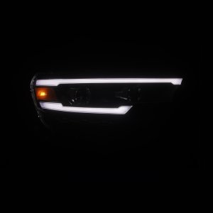 Dodge Ram 1500 Headlights - AlphaRex - Luxx LED Proj - Black - `25-`26 Dodge Ram 1500 Headlights - AlphaRex - Luxx LED Proj - Black - `25-`26