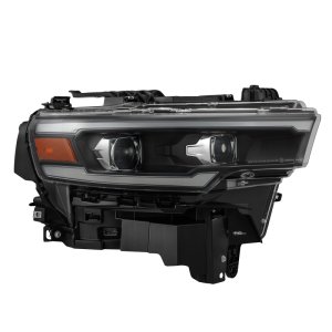 Dodge Ram 1500 Headlights - AlphaRex - Luxx LED Proj - Black - `25-`26