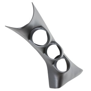 Dodge Caliber Gauge Pod - AutoMeter - Triple Pillar - Black - `07-`11