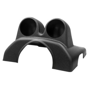 Dodge Ram Gauge Pod - AutoMeter - Dual Steering Column - Black - `10-`19