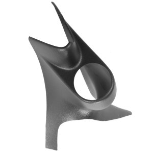 Ford Super Duty Gauge Pod - Single - AutoMeter - A-Pillar Pod, 2 1/16