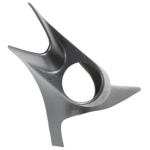 Ford Excursion Gauge Pod - A-Pillar - AutoMeter - Single Short - Black - `03-`05